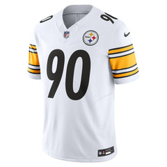 T.J. Watt Pittsburgh Steelers Vapor F.U.S.E. Limited Jersey White | Nike for Sale