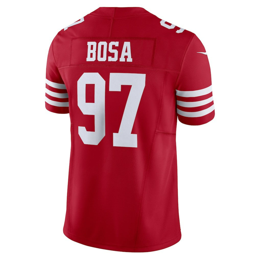 Nick Bosa San Francisco 49ers Vapor F.U.S.E. Limited Jersey Scarlet | Nike for Sale