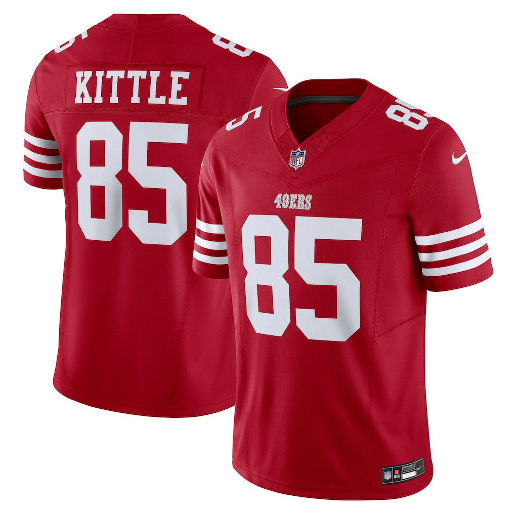 George Kittle San Francisco 49ers Vapor F.U.S.E. Limited Jersey Scarlet | Nike for Sale