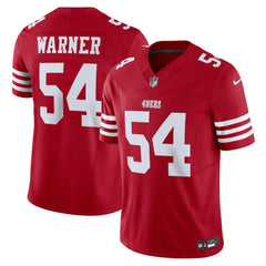 Fred Warner San Francisco 49ers Vapor F.U.S.E. Limited Jersey Scarlet | Nike for Sale