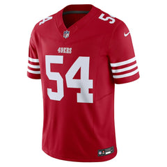 Fred Warner San Francisco 49ers Vapor F.U.S.E. Limited Jersey Scarlet | Nike for Sale