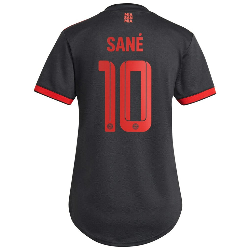 Leroy Sané Bayern Munich Women's 2022/23 Third Replica Player Jersey Charcoal | Adidas discount