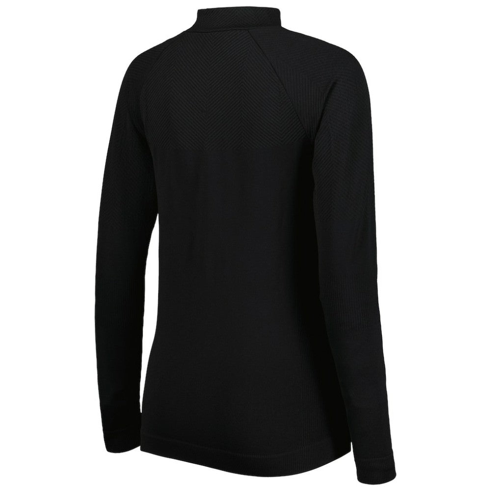 Houston Astros Levelwear Women's Verse Asymmetrical Raglan Tri-Blend Quarter-Zip Jacket - MLB