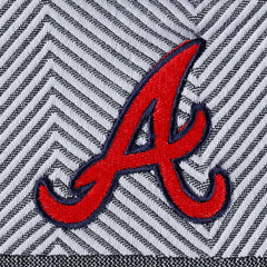 Atlanta Braves Levelwear Women's Verse Asymmetrical Raglan Tri-Blend Quarter-Zip Jacket - MLB