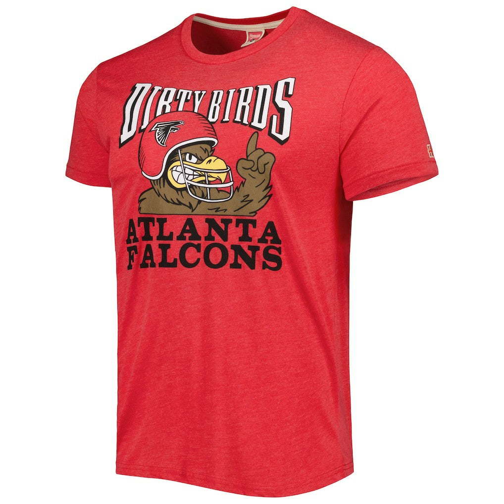Atlanta Falcons Homage Dirty Birds Hyper Local Tri-Blend T-Shirt Red | NFL