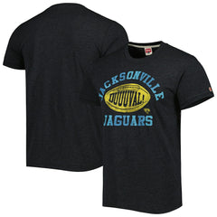 Jacksonville Jaguars Homage Duval Hyper Local Tri-Blend T-Shirt Black | NFL