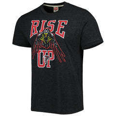 Atlanta Falcons Homage Rise Up Hyper Local Tri-Blend T-Shirt Black | NFL