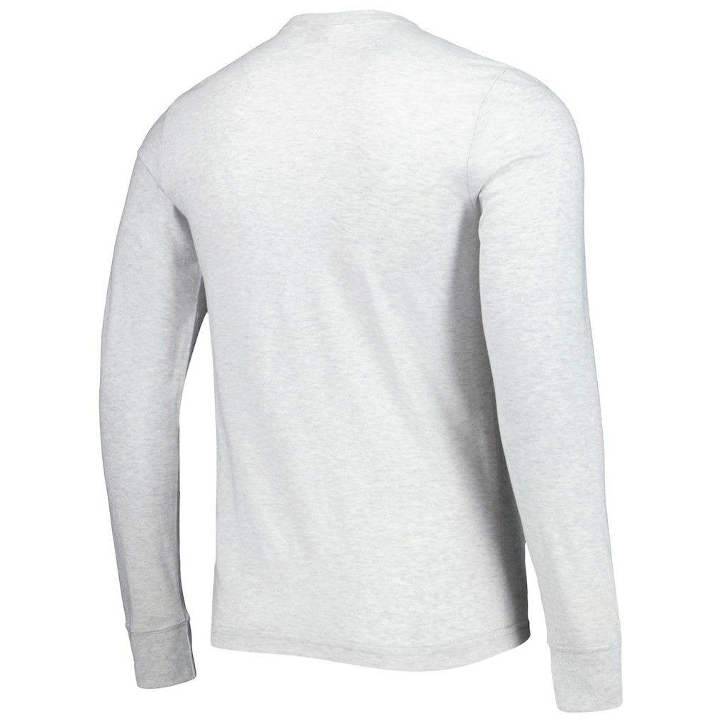 Las Vegas Raiders Homage Hyper Local Tri-Blend Long Sleeve T-Shirt Ash | NFL