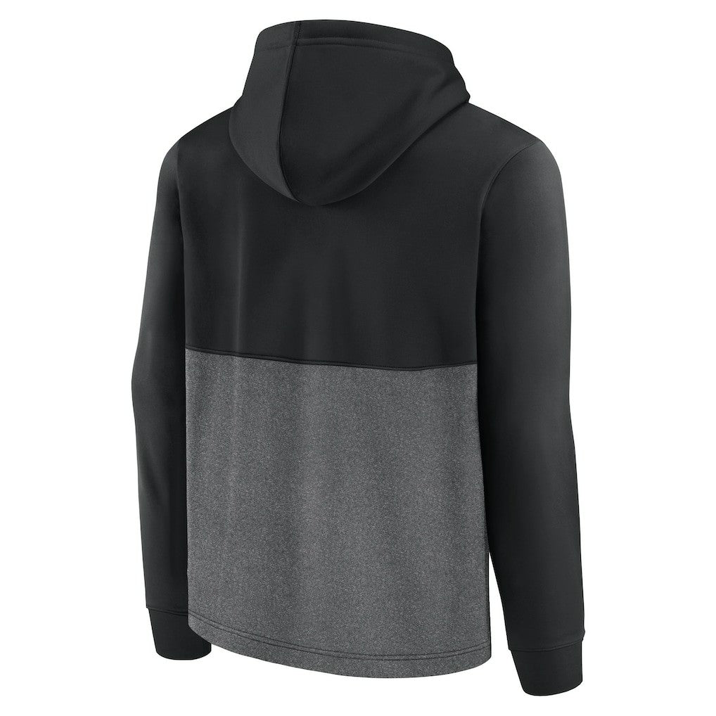 Brooklyn Nets Successful Tri-Blend Pullover Hoodie Black - NBA