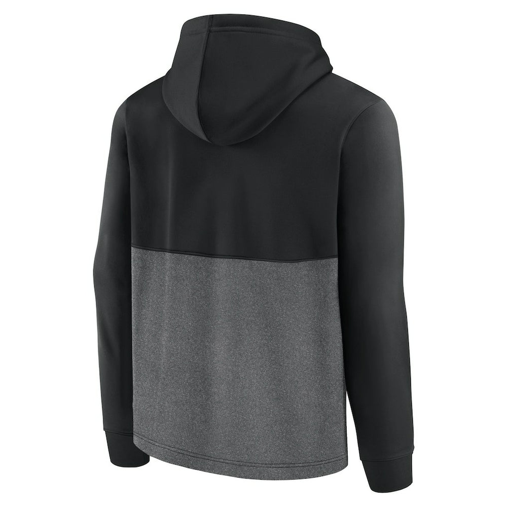 Brooklyn Nets Successful Tri-Blend Pullover Hoodie Black - NBA