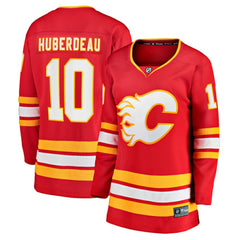 Jonathan Huberdeau Calgary Flames Fanatics Women's Home Breakaway Player Jersey - Red - NHL