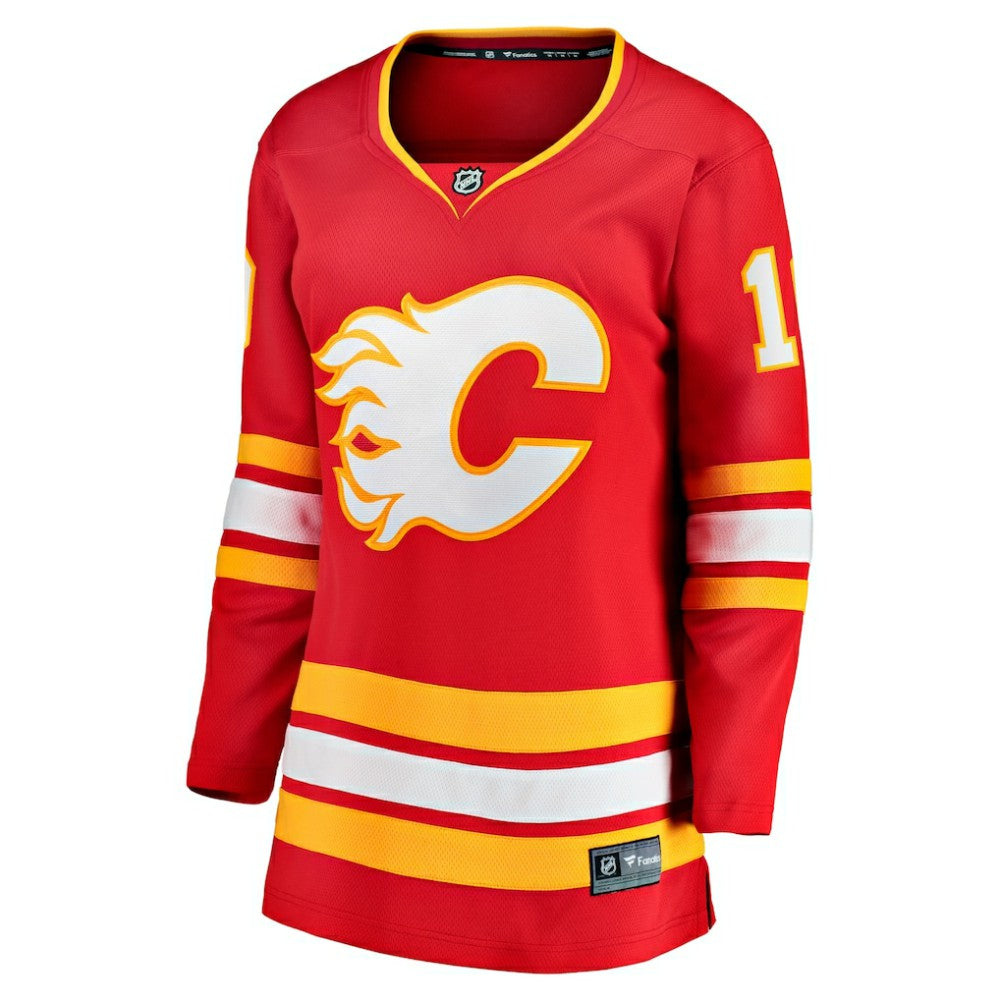 Jonathan Huberdeau Calgary Flames Fanatics Women's Home Breakaway Player Jersey - Red - NHL