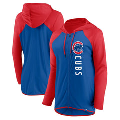 Chicago Cubs Fanatics Women's Forever Fan Full-Zip Hoodie Jacket - MLB