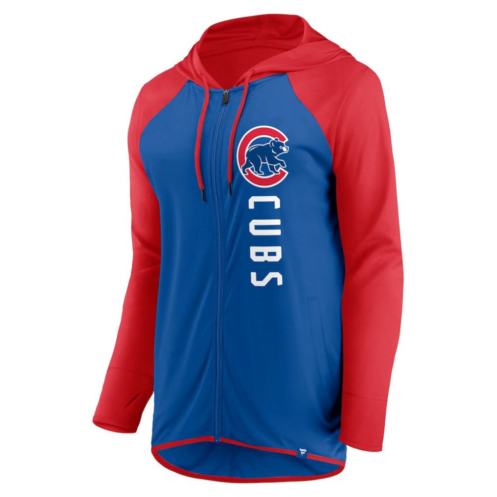 Chicago Cubs Fanatics Women's Forever Fan Full-Zip Hoodie Jacket - MLB