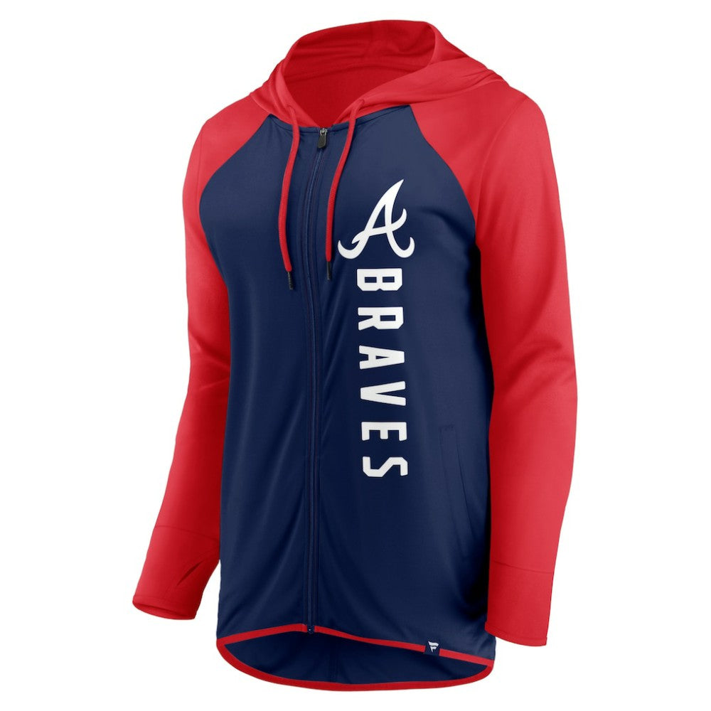 Atlanta Braves Fanatics Women's Forever Fan Full-Zip Hoodie Jacket - MLB