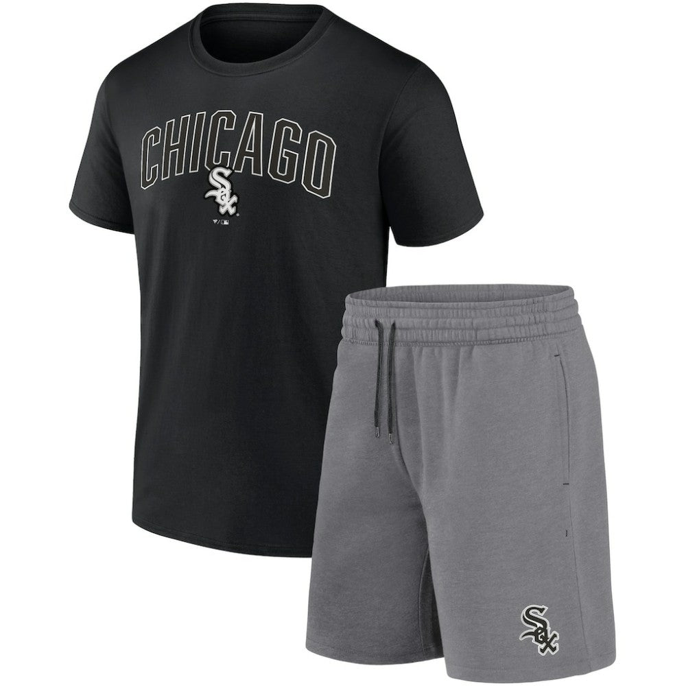 Chicago White Sox Fanatics Arch T-Shirt & Shorts Combo Set - MLB