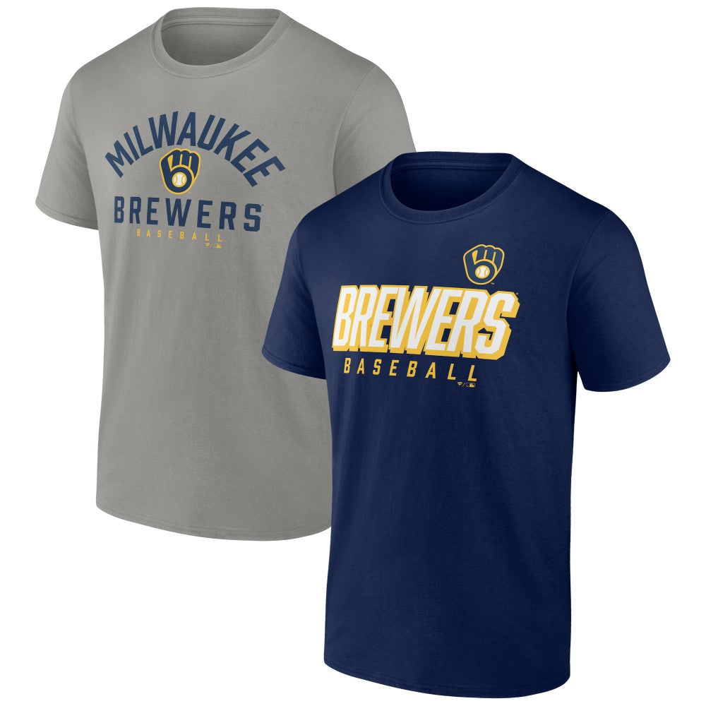 Milwaukee Brewers Fanatics Player Pack T-Shirt Combo Set - MLB