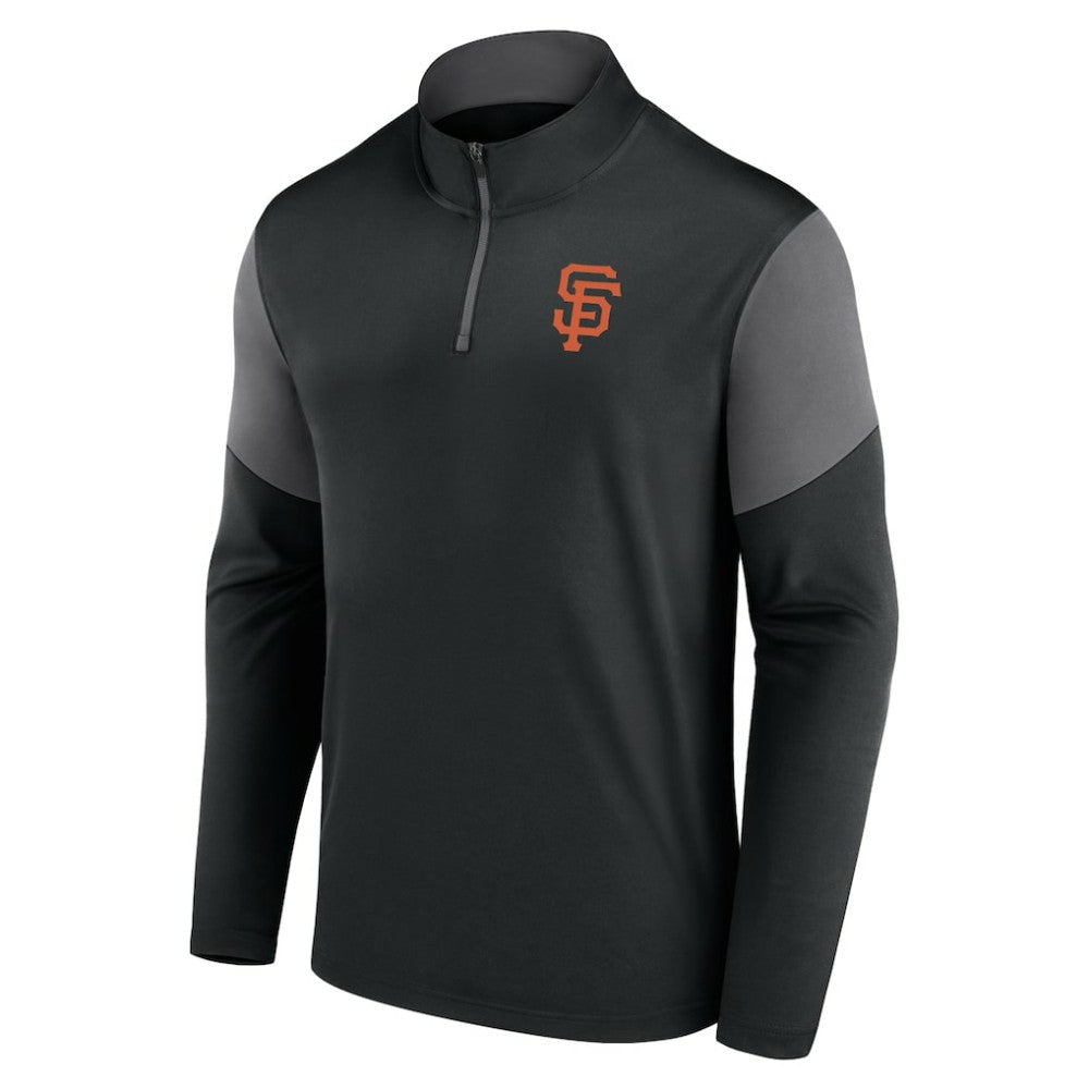 San Francisco Giants Fanatics Logo Quarter-Zip Top - MLB
