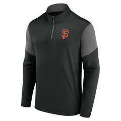 San Francisco Giants Fanatics Logo Quarter-Zip Top - MLB