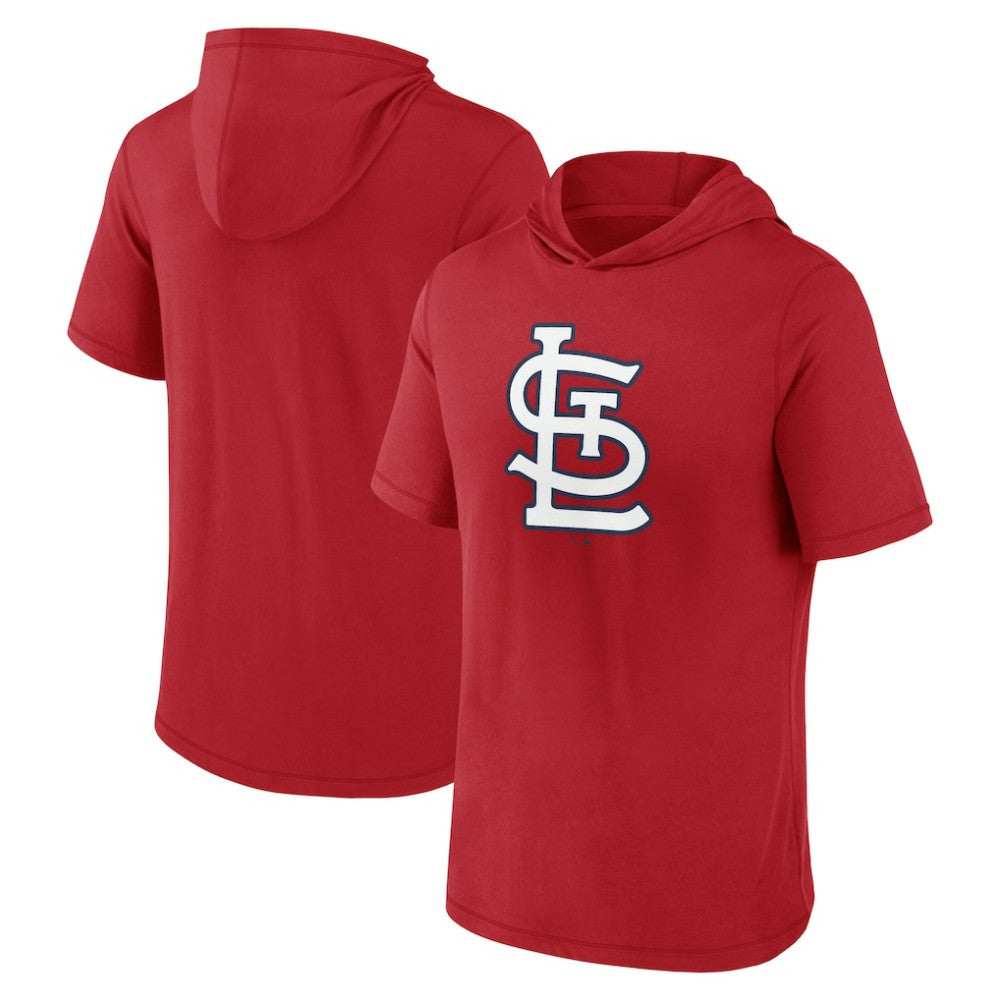St. Louis Cardinals Fanatics Short Sleeve Hoodie T-Shirt - MLB