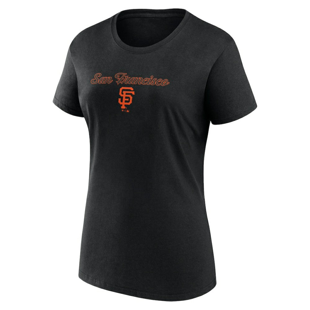 San Francisco Giants Fanatics Women's Script T-Shirt & Shorts Combo Set - MLB