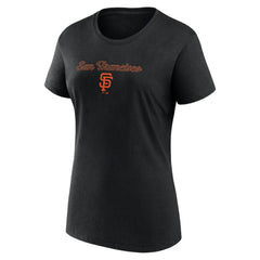 San Francisco Giants Fanatics Women's Script T-Shirt & Shorts Combo Set - MLB
