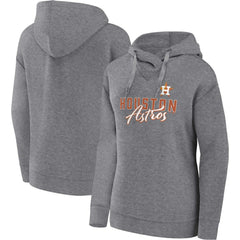 Houston Astros Fanatics Women's Script Favorite Lightweight Pullover Hoodie - MLB