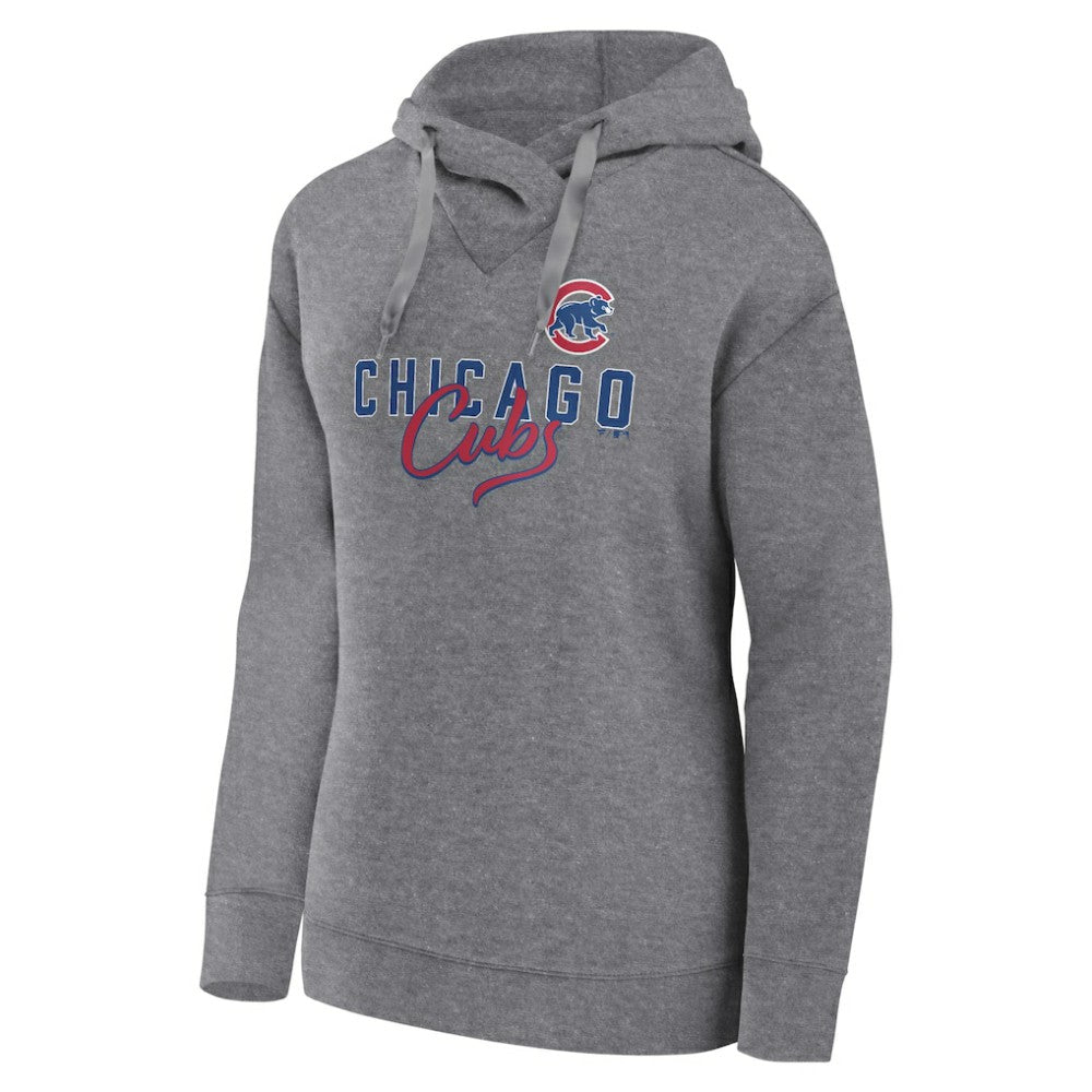 Chicago Cubs Fanatics Women's Script Favorite Lightweight Pullover Hoodie - MLB