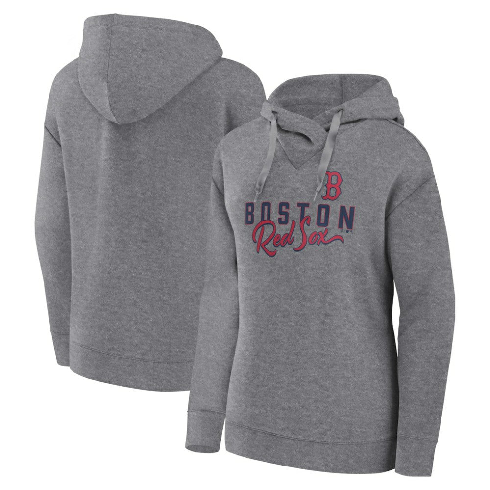Boston Red Sox Fanatics Women's Script Favorite Lightweight Pullover Hoodie - MLB