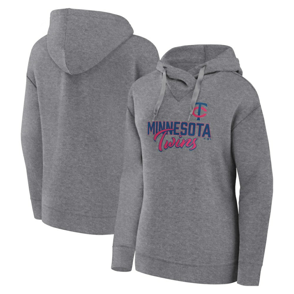 Minnesota Twins Fanatics Women's Script Favorite Lightweight Pullover Hoodie - MLB