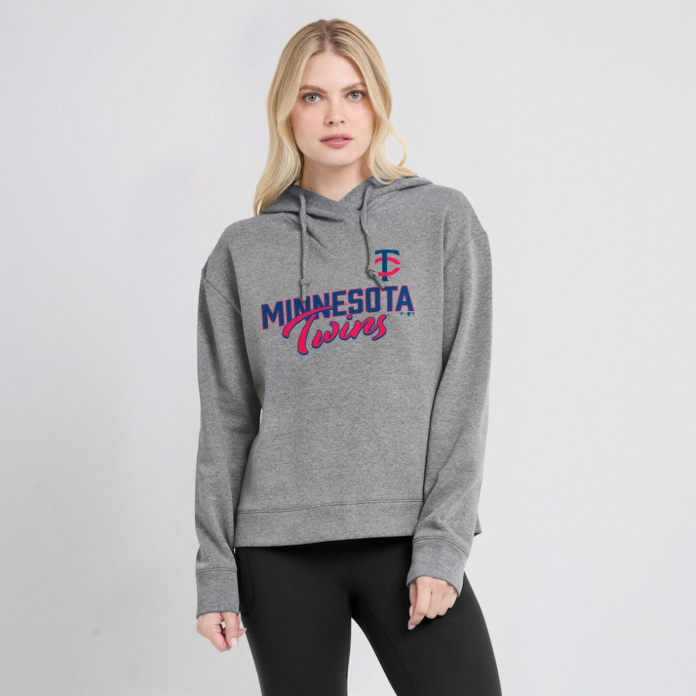 Minnesota Twins Fanatics Women's Script Favorite Lightweight Pullover Hoodie - MLB