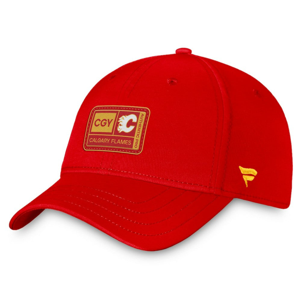 Calgary Flames Fanatics Authentic Pro Training Camp Flex Hat – Red - NHL