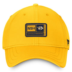 Nashville Predators Fanatics Authentic Pro Training Camp Flex Hat – Gold - NHL