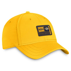 Nashville Predators Fanatics Authentic Pro Training Camp Flex Hat – Gold - NHL