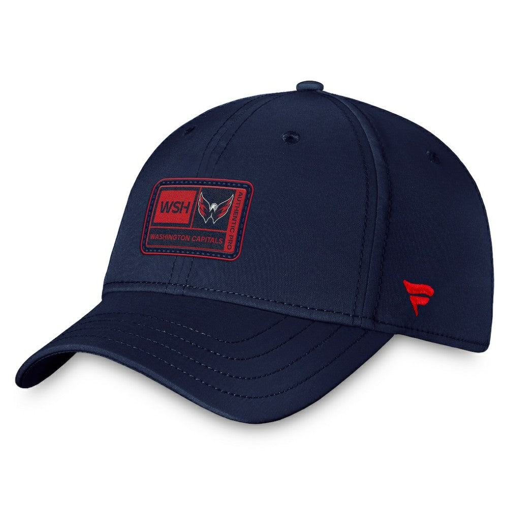 Washington Capitals Fanatics Authentic Pro Training Camp Flex Hat – Navy - NHL