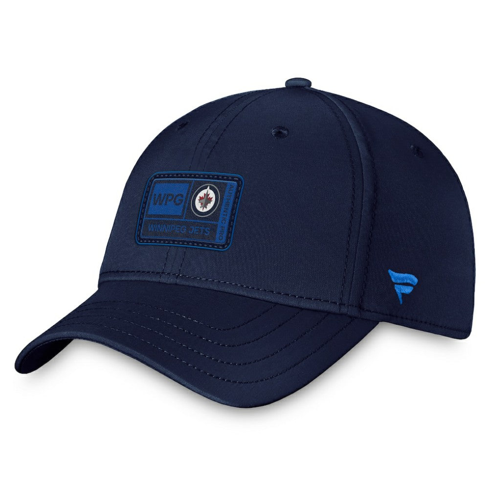 Winnipeg Jets Fanatics Authentic Pro Training Camp Flex Hat – Navy - NHL