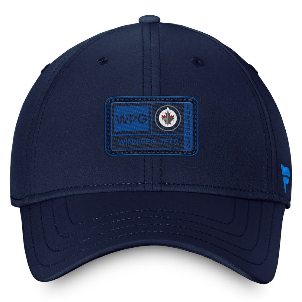 Winnipeg Jets Fanatics Authentic Pro Training Camp Flex Hat – Navy - NHL