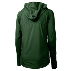 Athletics Cutter & Buck Women's Adapt Eco Knit Hybrid Recycled Full-Zip Hoodie - MLB
