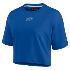 Buffalo Bills Women's Elements Super Soft Boxy Cropped T-Shirt Royal | Fanatics