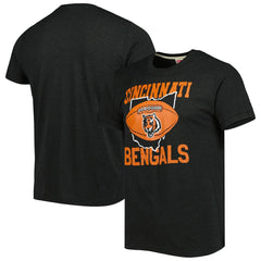 Cincinnati Bengals Charcoal Homage Hyper Local Tri-Blend T-Shirt | NFL