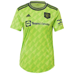 Scott McTominay Manchester United Women's 2022/23 Third Replica Player Jersey Neon Green | Adidas Sale