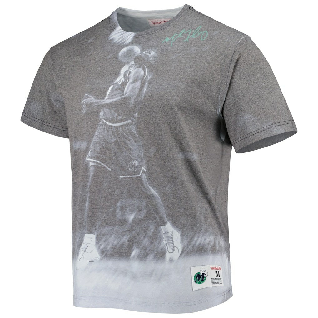 Michael Finley Dallas Mavericks Above The Rim T-Shirt Heather Gray - NBA