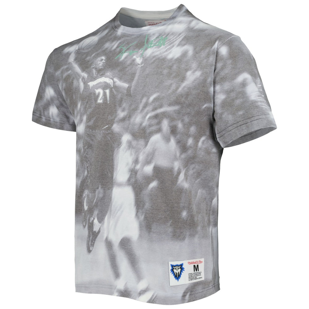 Kevin Garnett Minnesota Timberwolves Above The Rim T-Shirt Heather Gray - NBA