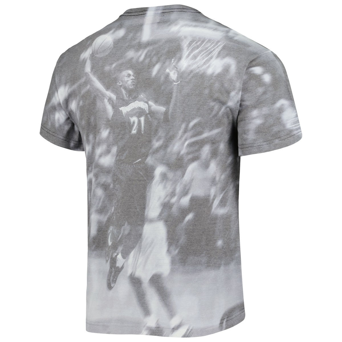 Kevin Garnett Minnesota Timberwolves Above The Rim T-Shirt Heather Gray - NBA