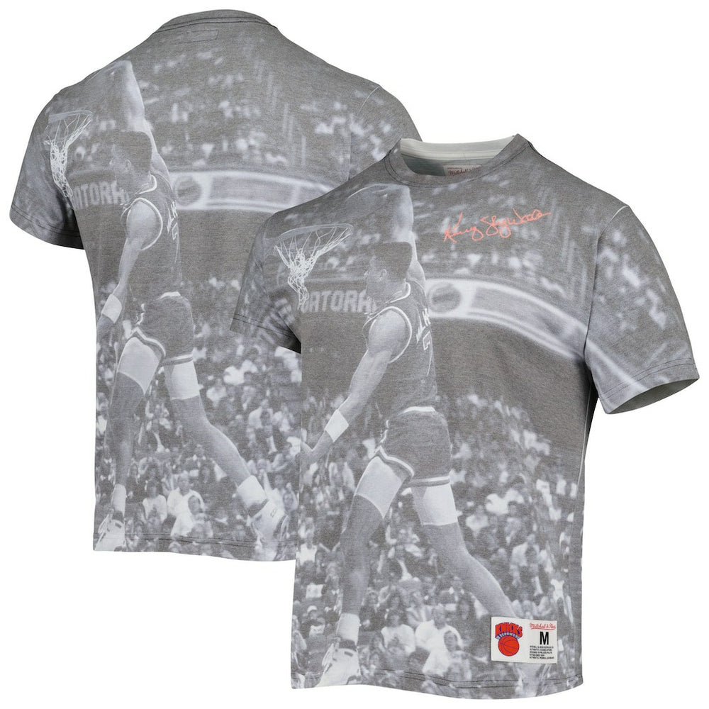 Kenny Walker New York Knicks Above The Rim T-Shirt Heather Gray - NBA