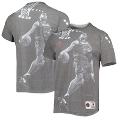 Vince Carter Toronto Raptors Above The Rim T-Shirt Heather Gray - NBA