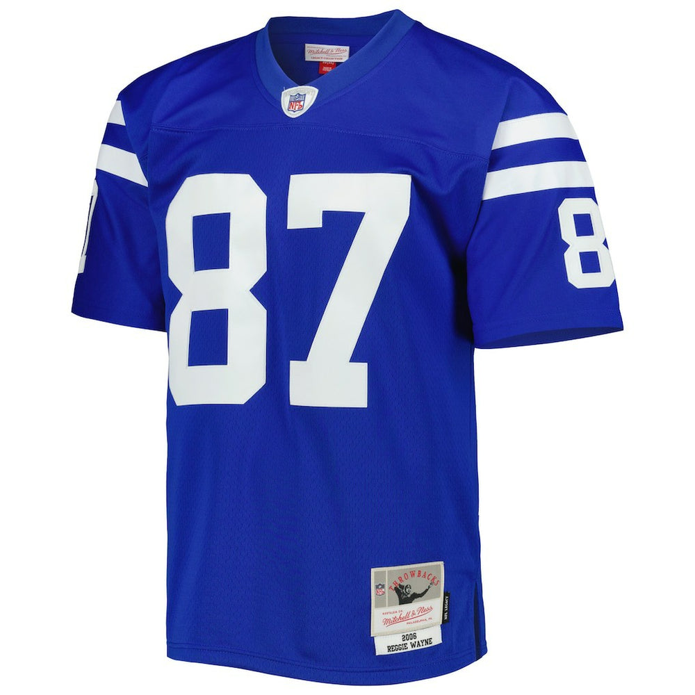 Reggie Wayne Indianapolis Colts Legacy Replica Jersey Royal | Mitchell & Ness