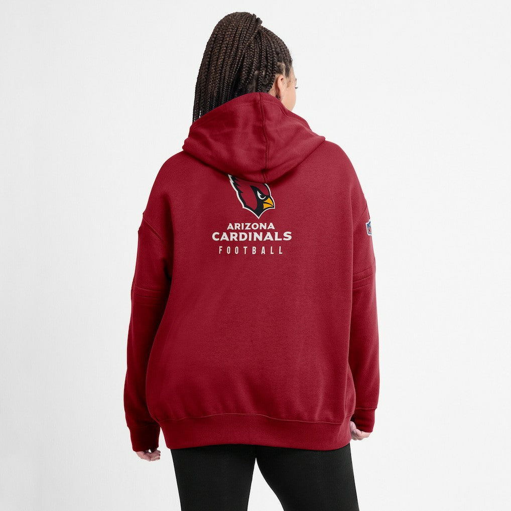 Arizona Cardinals Women's 2023 Sideline Club Fleece Pullover Hoodie Cardinal | Nike for Sale