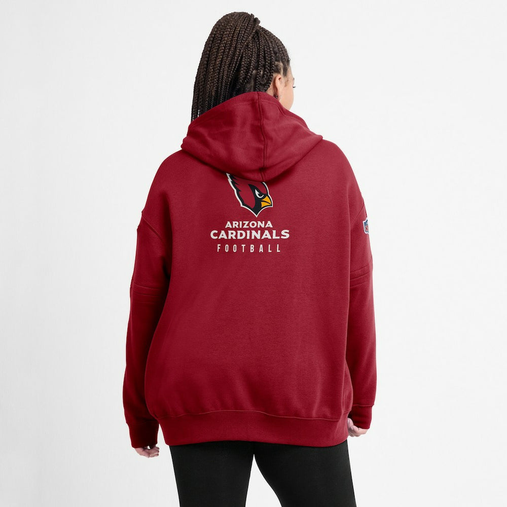 Arizona Cardinals Women's 2023 Sideline Club Fleece Pullover Hoodie Cardinal | Nike for Sale