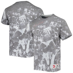 Dominique Wilkins Atlanta Hawks Above The Rim T-Shirt Heather Gray - NBA